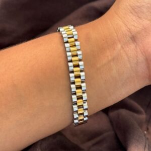 Watch strap bracelet