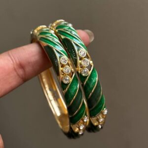 enamel bangles, enamel bangles for women, colourful enamel bangles, brass enamel bangles, designer enamel bangles, enamel jewellery, trendy bangles for women, enamel bangles online, colourful bangles online India, lightweight enamel bangles, traditional enamel bangles, modern enamel bangles, stackable enamel bangles, festive bangles for women, statement bangles for women, brass bangles for women, Indian bangles, ethnic jewellery, colourful jewellery, women’s jewellery
