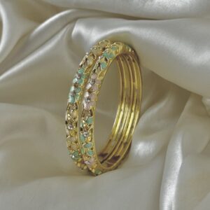 enamel bangles, enamel bangles for women, colourful enamel bangles, brass enamel bangles, designer enamel bangles, enamel jewellery, trendy bangles for women, enamel bangles online, colourful bangles online India, lightweight enamel bangles, traditional enamel bangles, modern enamel bangles, stackable enamel bangles, festive bangles for women, statement bangles for women, brass bangles for women, Indian bangles, ethnic jewellery, colourful jewellery, women’s jewellery