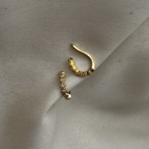 anti tarnish waterproof 18k gold earrings for women