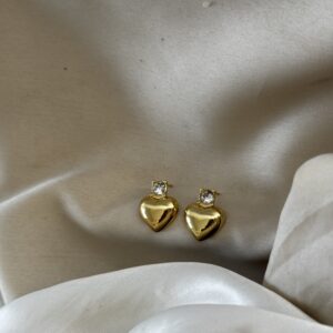 anti tarnish waterproof 18k gold earrings for women