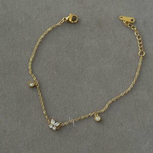 Butterfly Zirconia bracelet