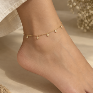 Droplet Anklet (Single Pc)