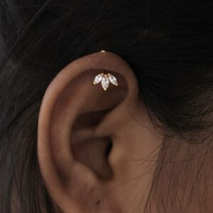 Maria Bugadi piercing studs