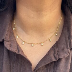 Drop Charm Necklace